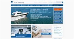 Desktop Screenshot of clubmarine.co.nz